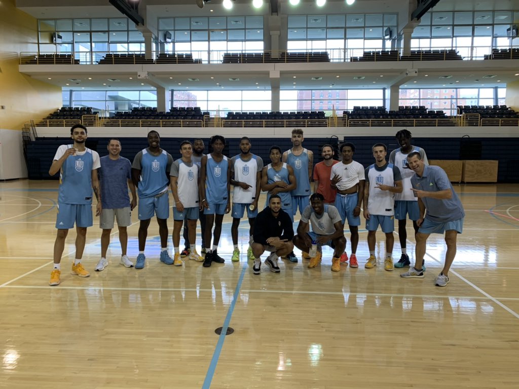 Great to have Reality TV Star and former LIU Sharpshooter Raul Frias (<a href="/Raulfrias__/">Raul Frias</a> ) in the gym with us today!!!
