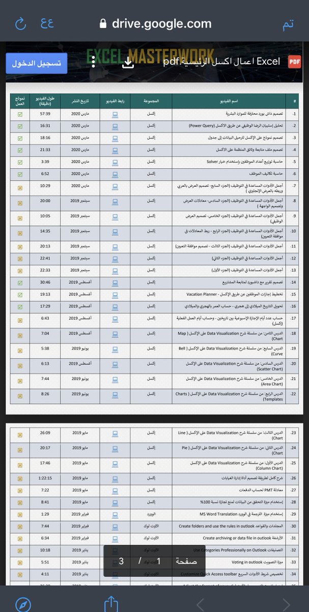 mo7ameed_'s tweet image. ابشركم اني صرت فاهم بالاكسل والسبب هالملف اللي كل ماتورطت بشي رجعت له وفادني 👍
ضروري يكون عندكم ومتأكد راح تحتاجون له وراح يفيدكم بشكل كبير خاصة في دوامكم وشغلكم 😍
👇🏻
 drive.google.com/file/d/1gnQEGo…