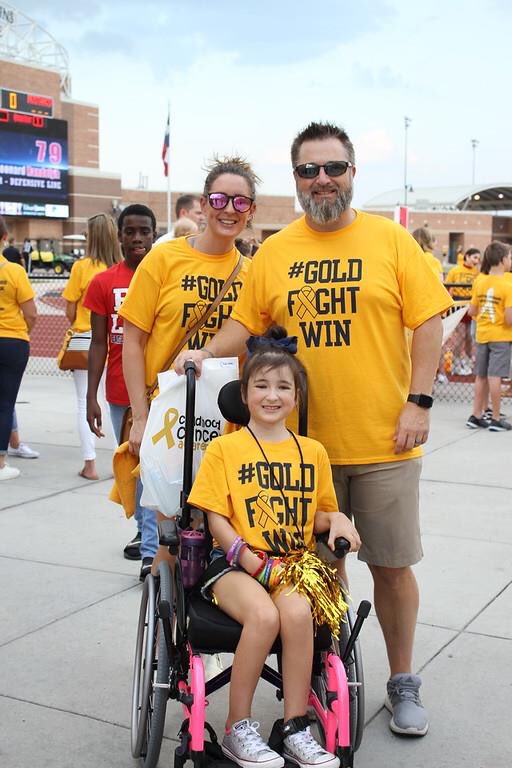 GFW WARRIOR SPOTLIGHT💛

Charlotte was diagnosed with an Astrocytoma in February of 2019. After her diagnosis, she had the tumor removed. She is currently working hard in physical therapy! Charlotte, YOU are a warrior🎗#childhoodcancerawareness #pediatriccancer #goldfightwin