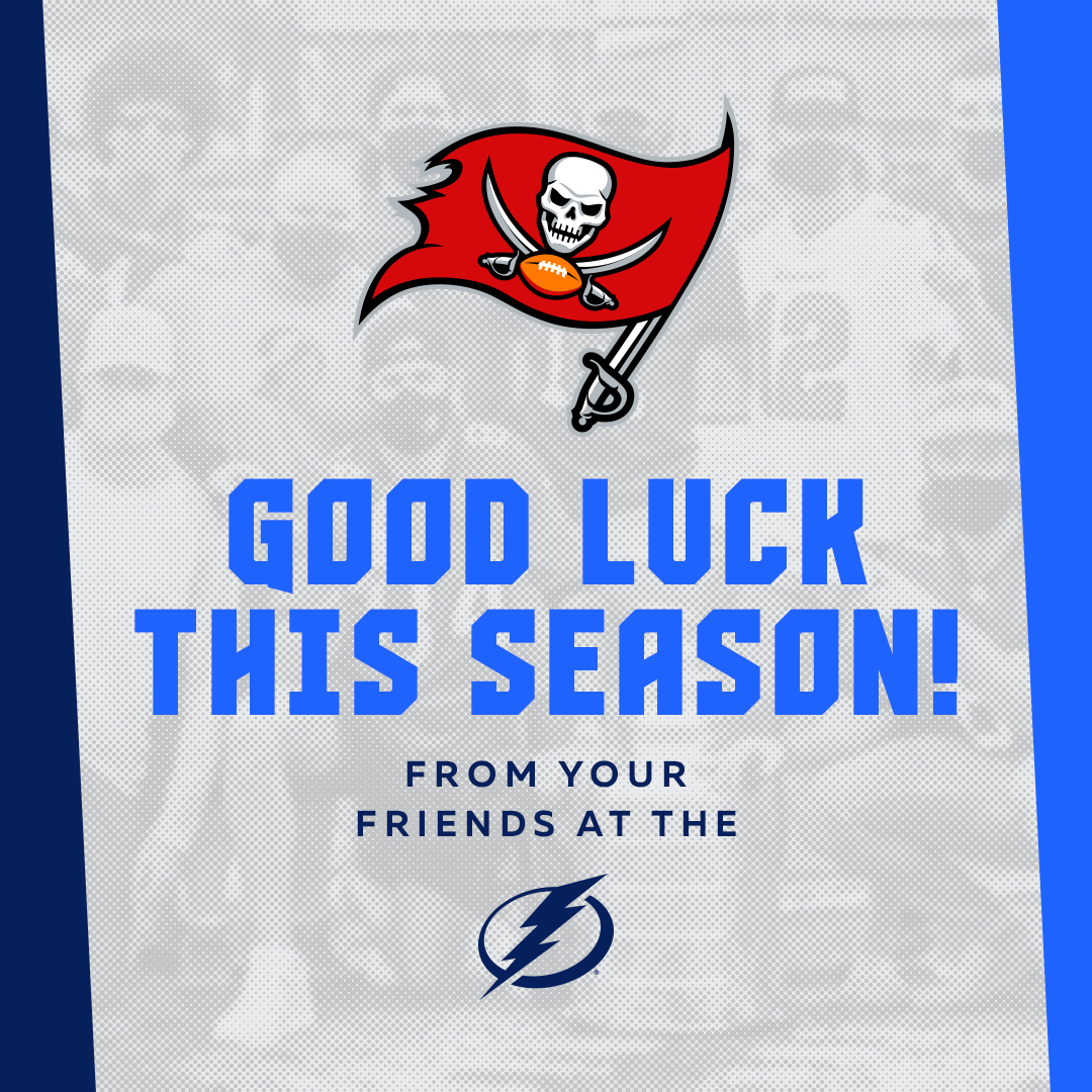 TBLightning's tweet image. Time to run it back. 👊

Go get 'em, @Buccaneers!