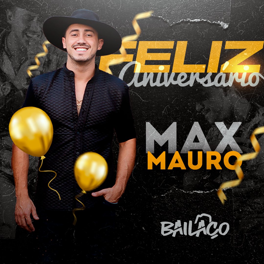 grupobailaco's tweet photo. Hoje quem sopra as velinhas é ele...
Parabéns Max Mauro e que Deus continue iluminando o seu caminha, muita saude, alegria e sucesso!!!

#parabens #felizaniversário #bailaço #aimeuchapeu https://t.co/M90kBmZssY
