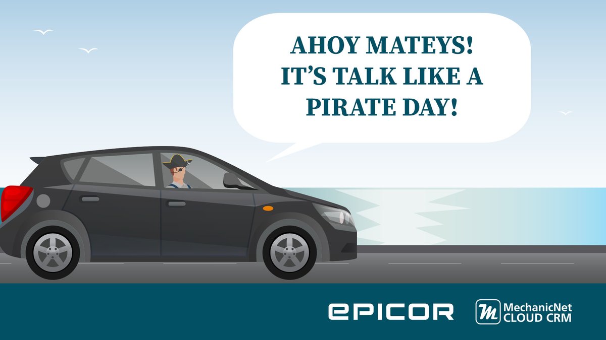 MNGMarketing's tweet photo. Ahoy Mateys! It’s #TalkLikeAPirateDay! Want t' send a promotion t' yer clients by mail? No need fer a parrot or message in a bottle here, jus' send a #MechanicNet postcard! 🦜🏴☠️ https://t.co/gn6CCaoNjz