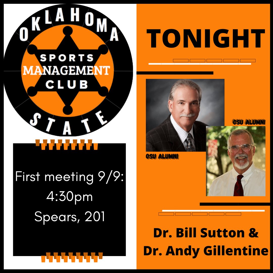 OSU_Sports_Mgmt's tweet photo. 🚨FIRST MEETING TONIGHT🚨 https://t.co/YZWCUYHqyQ