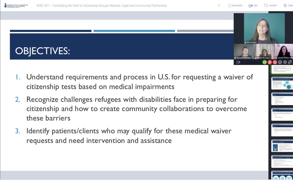 Excited to be presenting at the North American Refugee Health Conference, helping attendees to advocate for their patients. #NARHC2021 #NARHC