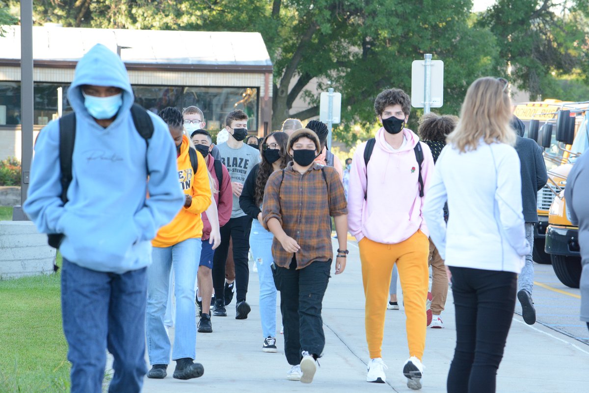 ISD191's tweet photo. Hooray!!! ๐ It was the first day of school for @BurnsvilleHS students in grades 10-12. Welcome back! Wishing all #One91 students a wonderful year of learning! #FutureReady #CommunityStrong #One91BackToSchool https://t.co/7z4HSNuzRG