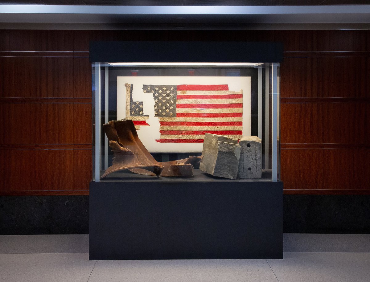 ODNIgov's tweet image. In remembrance of the lives lost on Sept. 11, 2001, the NCTC museum features artifacts recovered from the World Trade Center, the Pentagon, and the crash site near Shanksville, Pa. Read more: dni.gov/index.php/news…