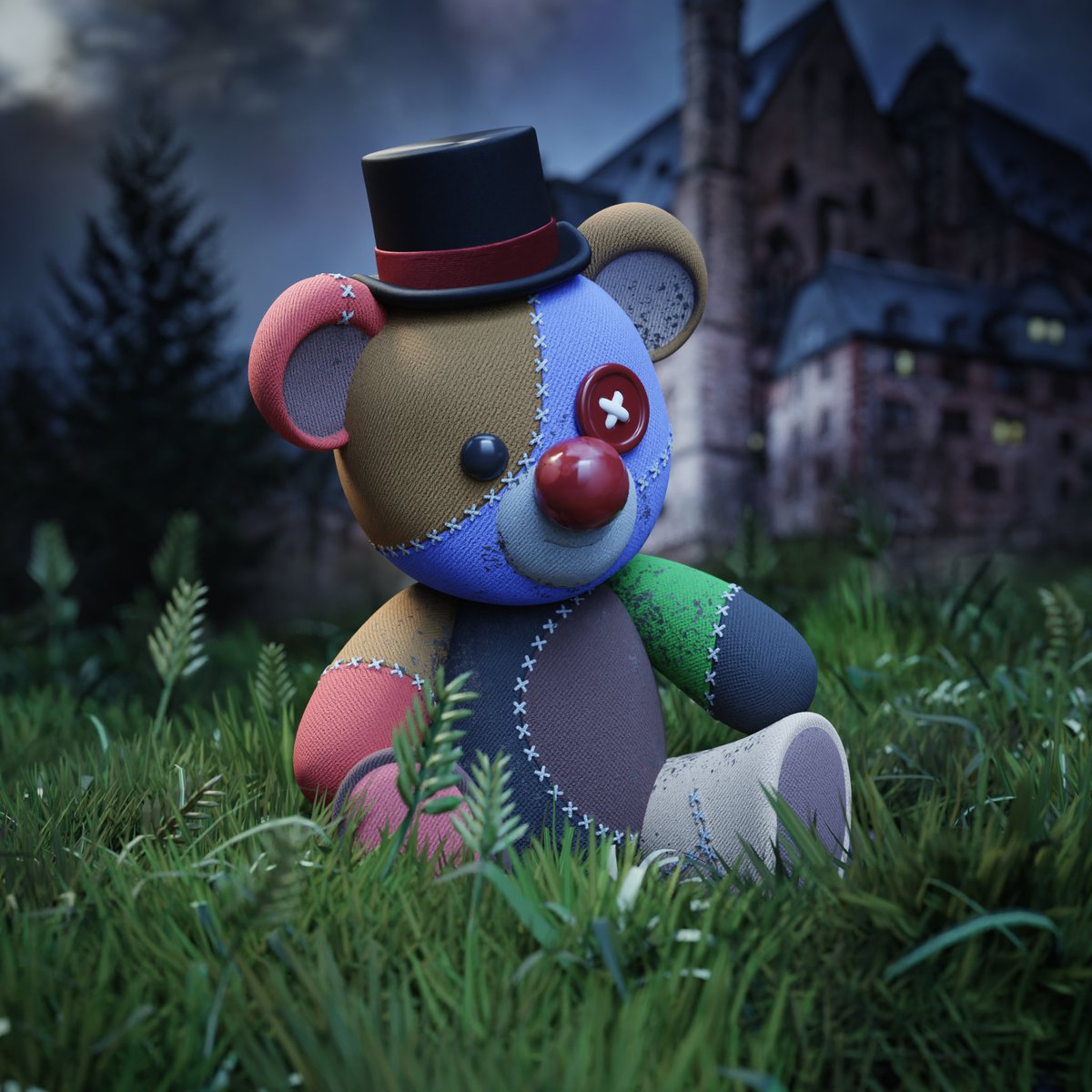 In honor of National Teddy Bear day, we're doing a giveaway of two of our Horror NFTheos! 

To enter the giveaway:
- Retweet
- Follow us <a href="/TheoNFT/">NFTheo</a>
- And tag a friend

Winner will be announced Friday 3PM EST