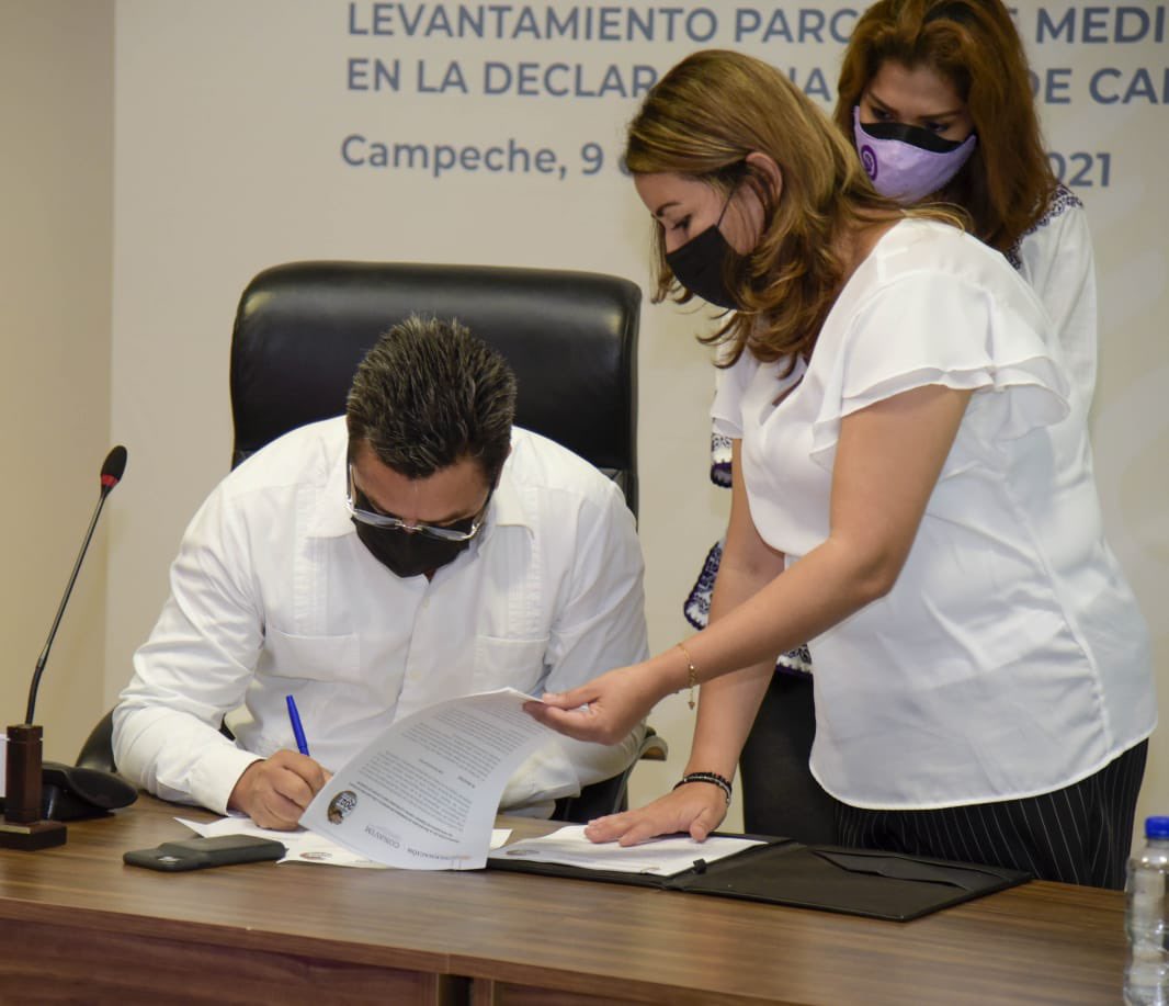IMECMUJERES's tweet photo. La administración que encabeza el gobernador @AysaGonzalez siempre trabajó de manera comprometida para lograr el levantamiento parcial de las medidas establecidas en la alerta de violencia de género. ¡ Gracias! @Adl3mi https://t.co/E7Y1O6tedc