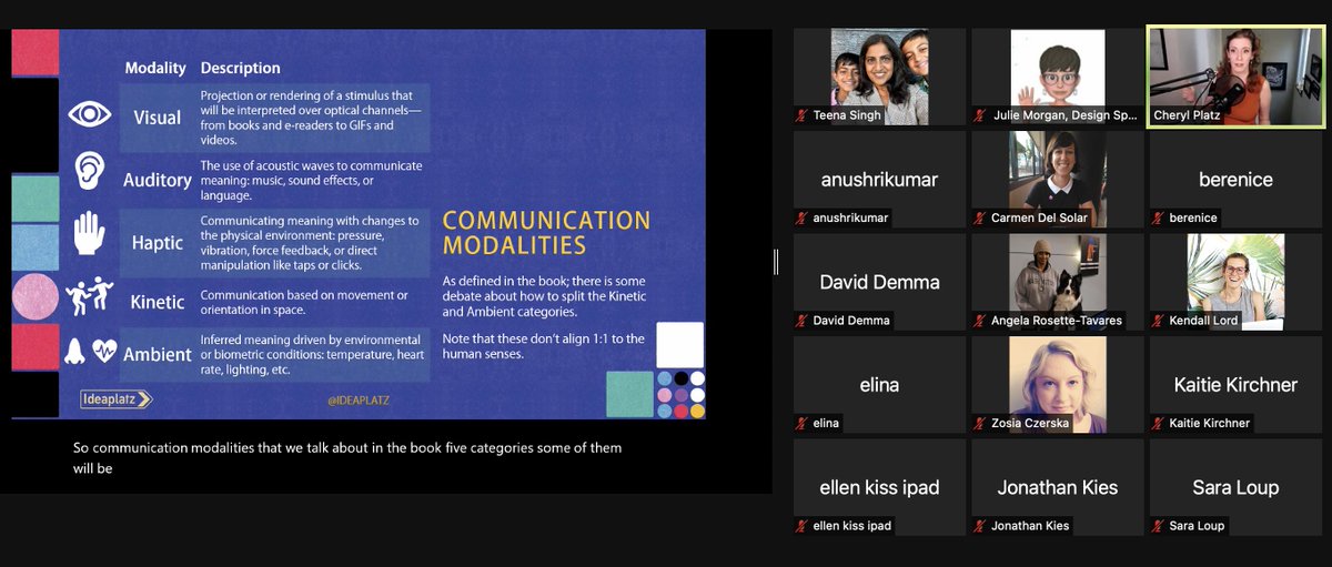 women_designing's tweet image. Getting started with @funnygodmother. Jumping in with #multimodality and some communication modalities.
#bookclub #DSInnovateWithImpact