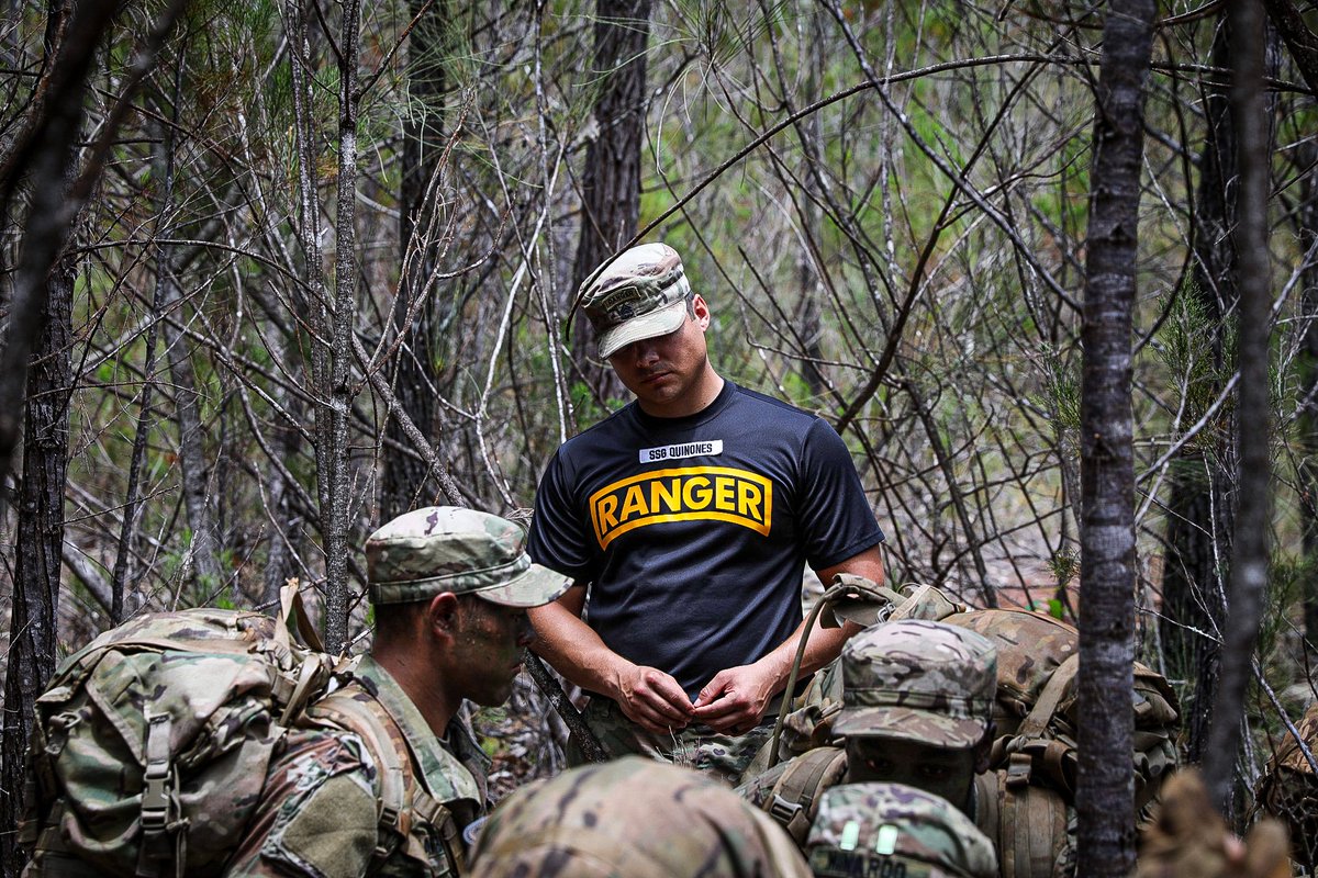 25thID's tweet photo. The Small Unit Ranger Tactics (SURT) program serves as a progressive physical and tactical preparation program to prepare Soldiers to be successful during the Ranger Assessment Phase and Darby Phase of Ranger School.
#Readiness #TropicLightning #StrikeHard https://t.co/TZwV3a3j64