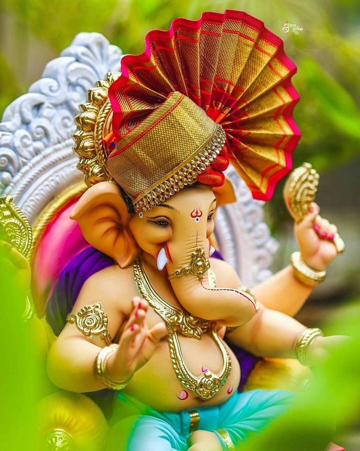 its_tanya___'s tweet photo. On this occasion of Ganesh Chaturthi, I wish Lord Ganpati visits your home with bags full of happiness, prosperity, and peace.
#GanpatiBappaMorya 🌸🌼
#HappyGaneshChaturthi 🙏 https://t.co/i0N9Jzs0Ga
