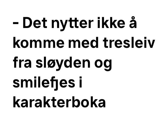 Det spørs vel hvor en skal… Selv er jeg veldig glad i håndlagde tresleiver🤩😍- og de er blant de fineste gavene jeg har fått…