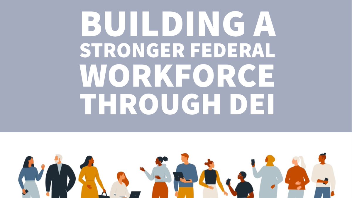 Want to encourage DEI in your workplace? Join us for Building a Stronger Federal Workforce Through DEI, 4 virtual sessions at 12-4pm PST each Wed in October 2021. register at eventbrite.com/e/162813787421 #DEI #FederalEmployees