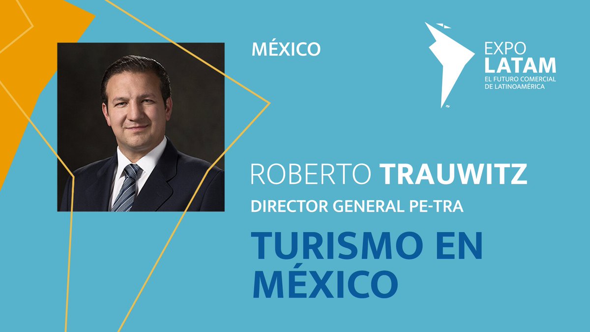 🇪🇨🇦🇷🇧🇷🇨🇴🇲🇽🇵🇪
#FeriaExpoLATAM 
HOY 18h05
¡No te lo puedes perder!

#RobertoTrauwitz nos hablará de
"Turismo en México "

SALA B
lnkd.in/djCY9kui