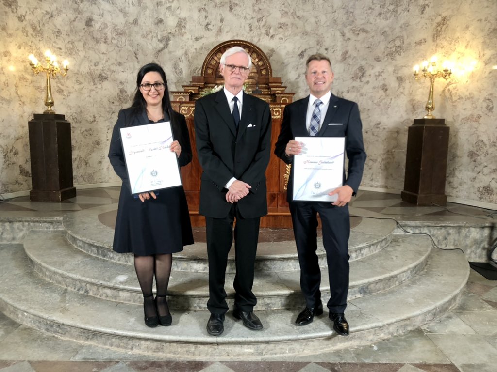 KimGron's tweet image. Proud but humble. The chancellor’s research prize of 25.000 euro was a big and pleasant surprise. #teamwork #DemInno #deliberation