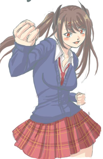 榛名
単純に放課後とかに一緒に飯を食いつつ、課題や部活な話をするのが楽しそう
悪く言えば友達の延長で、それよりも深く踏み込んだらこの心地よさは無くなってしまいそう

どうでもいいが、普通と巨の境目くらいで小さくは無い
前屈みになれば、大盛りが好きな方にも満足できるサイズになりそう 