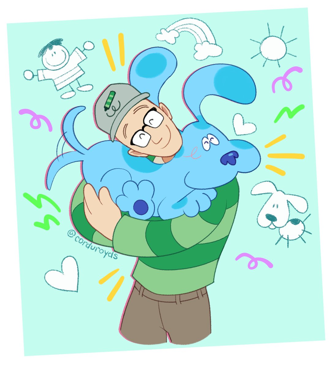 i never forgot you, ever! #BluesClues25