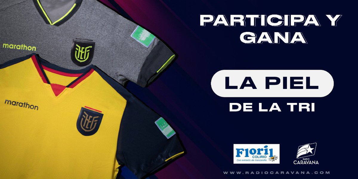 Caravana750's tweet photo. 🚨¡SORTEO #3 PARA HOY!🚨

Gana 2️⃣ camisetas de la Tri 🇪🇨 con #FlorilColirio ✅🤩

¿Cómo participar? 

-Dale RT a esta publicación 
- Escribe tu nombre completo seguido del HT #YoMeQuitoElRojoDelOjoConFlorilColirio 🙌🏼👁

¡Ya estás participando! 🇺🇾🆚🇪🇨
Válido: 09/Sep- 17H30 ⏱ https://t.co/EPqSGZfedd