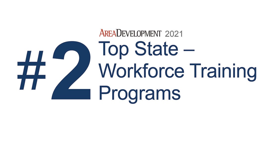 VEDPVirginia's tweet photo. Virginia ranked No. 2 for workforce development programs, according to @AreaDevelopment. The Virginia Talent Accelerator Program offers world-class, fully customized workforce recruitment &amp; training solutions at no cost to eligible companies. Read more: https://t.co/ocZwqzzgda https://t.co/1KvzhTNINb