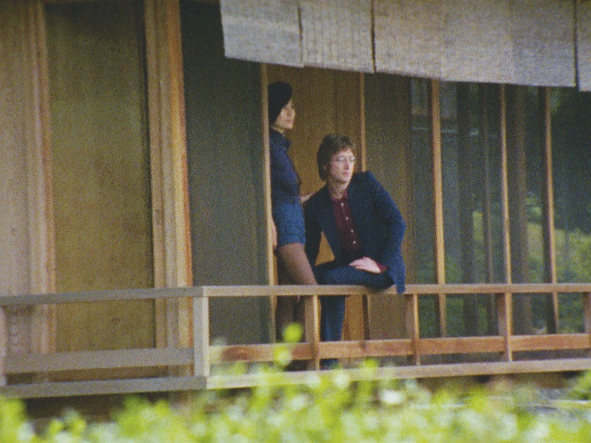 This was filmed at the beautiful shoin-style tea house designed by Junzo Yoshimura in the Japanese Garden of the Kykuit Rockefeller Mansion and Estate in Sleepy Hollow in upstate New York. We did the filming on the sly because we didn’t have any permits #TimsTwitterListeningParty