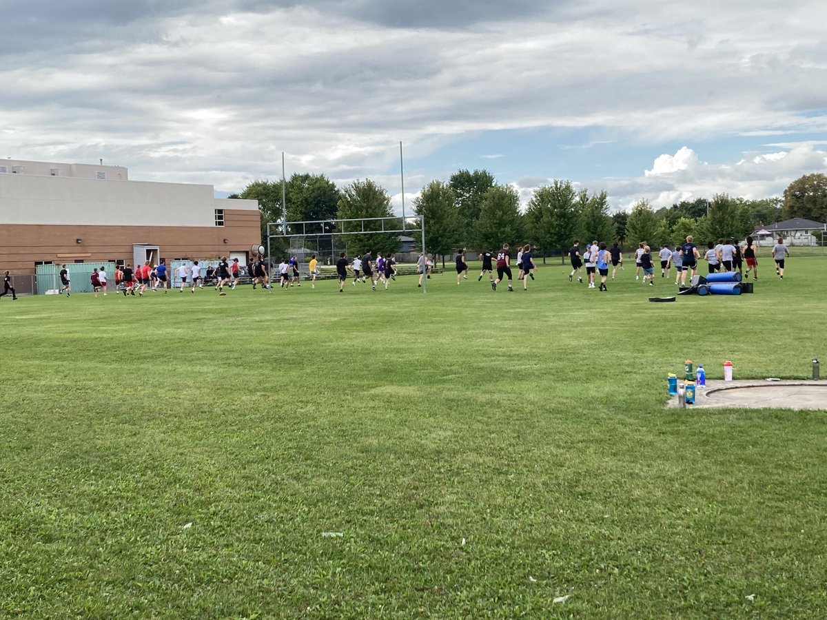 StJamesAthletic's tweet photo. Football practice Day 1 https://t.co/eFluApaF6F