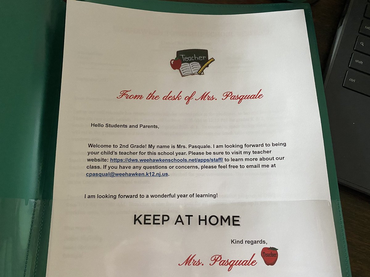 Mrs. Carmela Percontino Pasquale (@mrs_cpasquale) on Twitter photo Looking forward to a wonderful year of learning! 🥰<a href="/WeehawkenTSD/">Weehawken Schools</a> <a href="/McginleyIsabel/">Isabel McGinley</a> #WeeWelcome Looking forward to a wonderful year of learning! 🥰<a href="/WeehawkenTSD/">Weehawken Schools</a> <a href="/McginleyIsabel/">Isabel McGinley</a> #WeeWelcome