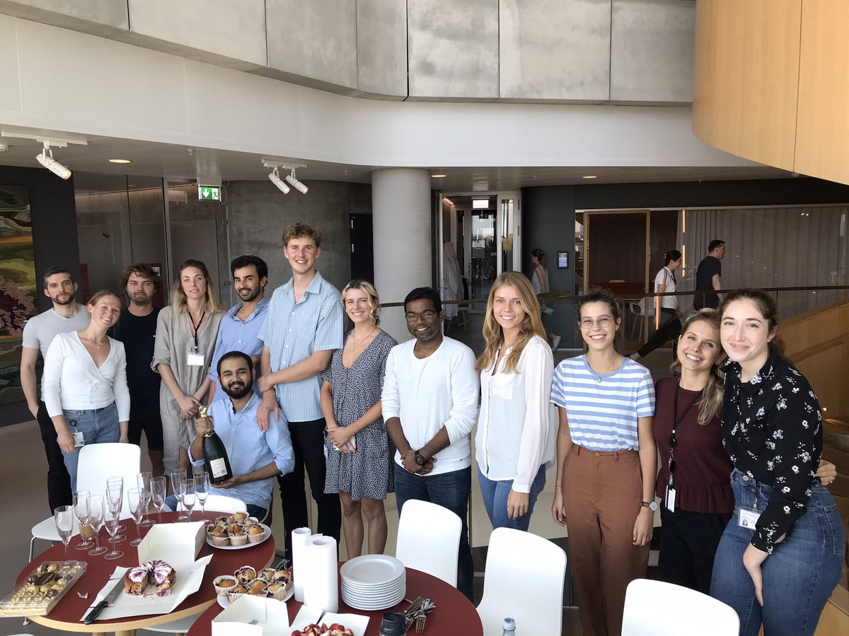 Kirkeby_Lab's tweet image. Celebrating with the team the “Best oral presentation prize” from this year’s MoMed PhD School. Really well done @gauravsinghrat! 👏👏👏 @neuroscience_dk @UCPH_BRIC