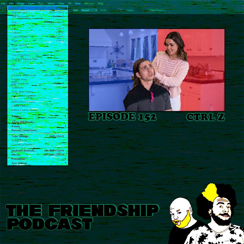 hellafriendship's tweet photo. already time for another blast into friendship fun?! oh hell yeah! the boys dismantle “He’s All That”, share some wisdom on Nick Cannon and a whole lot more! Episode 152 “Ctrl Z” is now available on all major podcast platforms! https://t.co/BvdC1Dj1bY