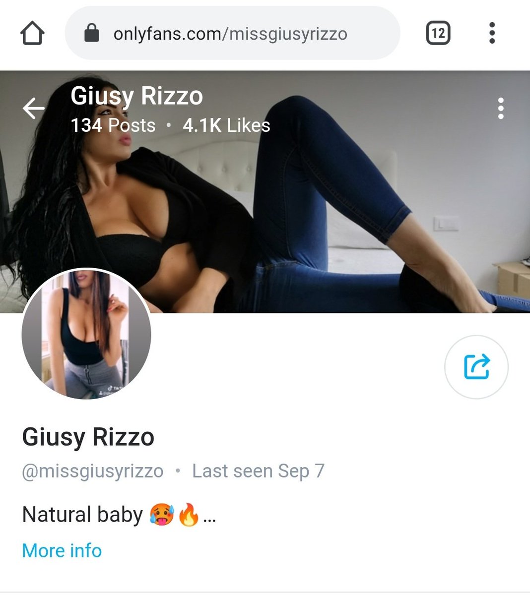 Slideshow giusy rizzo nuda.