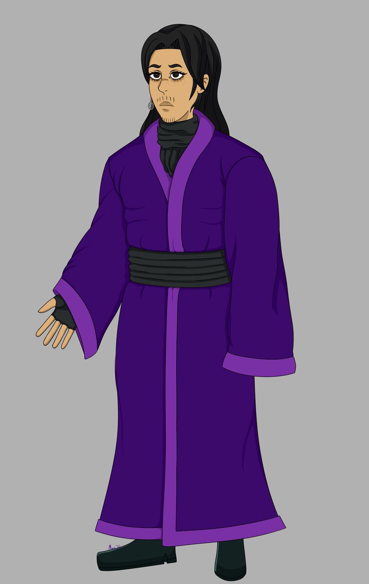 macmcgoobles's tweet photo. Gonna do a bit more with these, but here’s a couple full body refs (full &amp; casual wear) of my Castlevania OC, Robyn Macias!
Imitating the show’s style is hard,,,
#Castlevania #OC #originalcharacter #digitalart #myart #artistsontwitter https://t.co/swCMCbNHMm