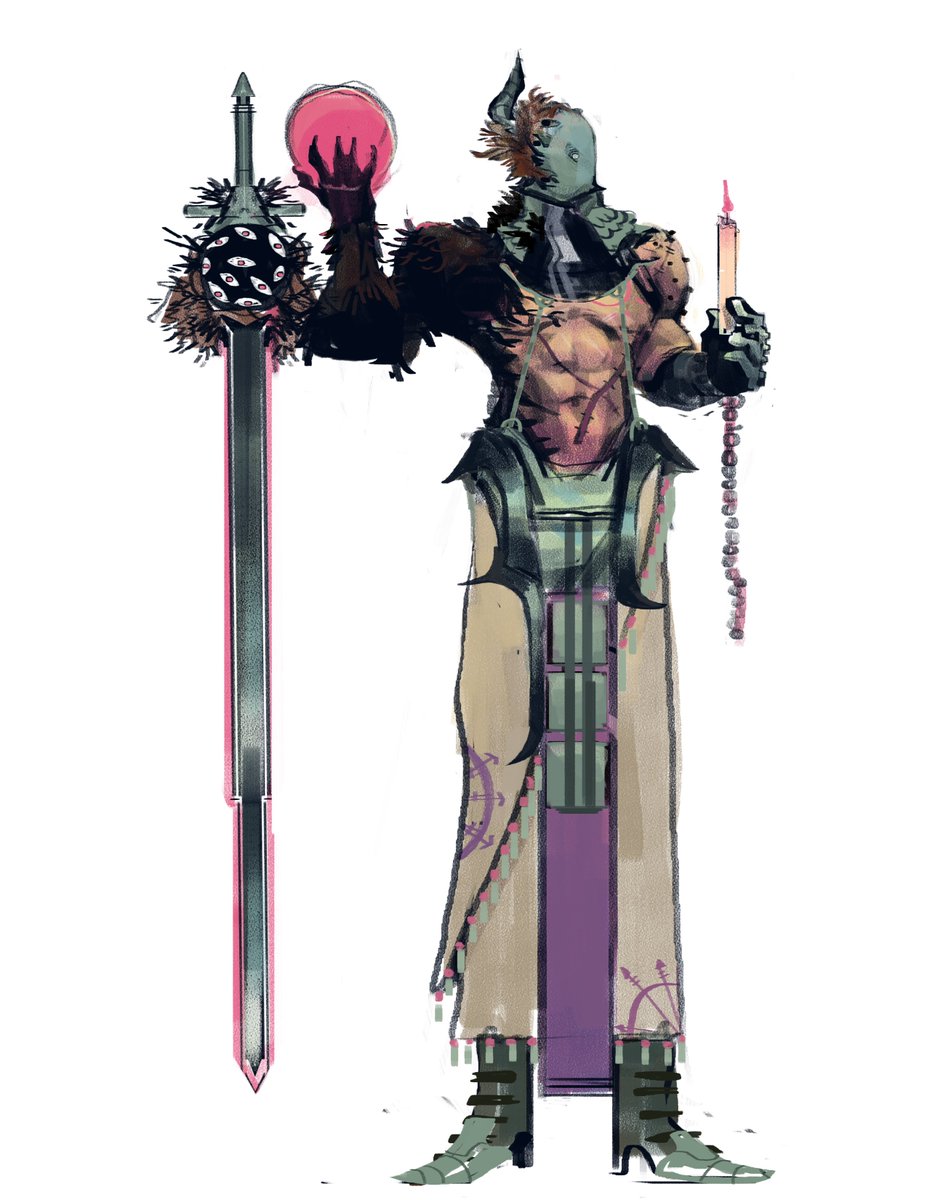 ZOOOLUETA's tweet photo. Swordtember Day 9: Summoned https://t.co/9emkqLZtUC