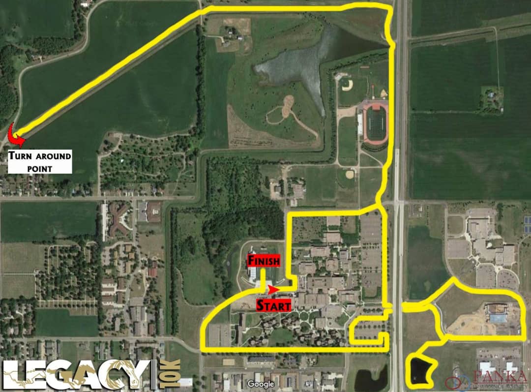 RACE COURSE REVEAL! Have an early look at the 5K &amp; 10K courses for this weekend's live race at the SMSU campus. The races will start at 9am at the REC on campus. See you there! #SMSULEGACY5K #ATD
