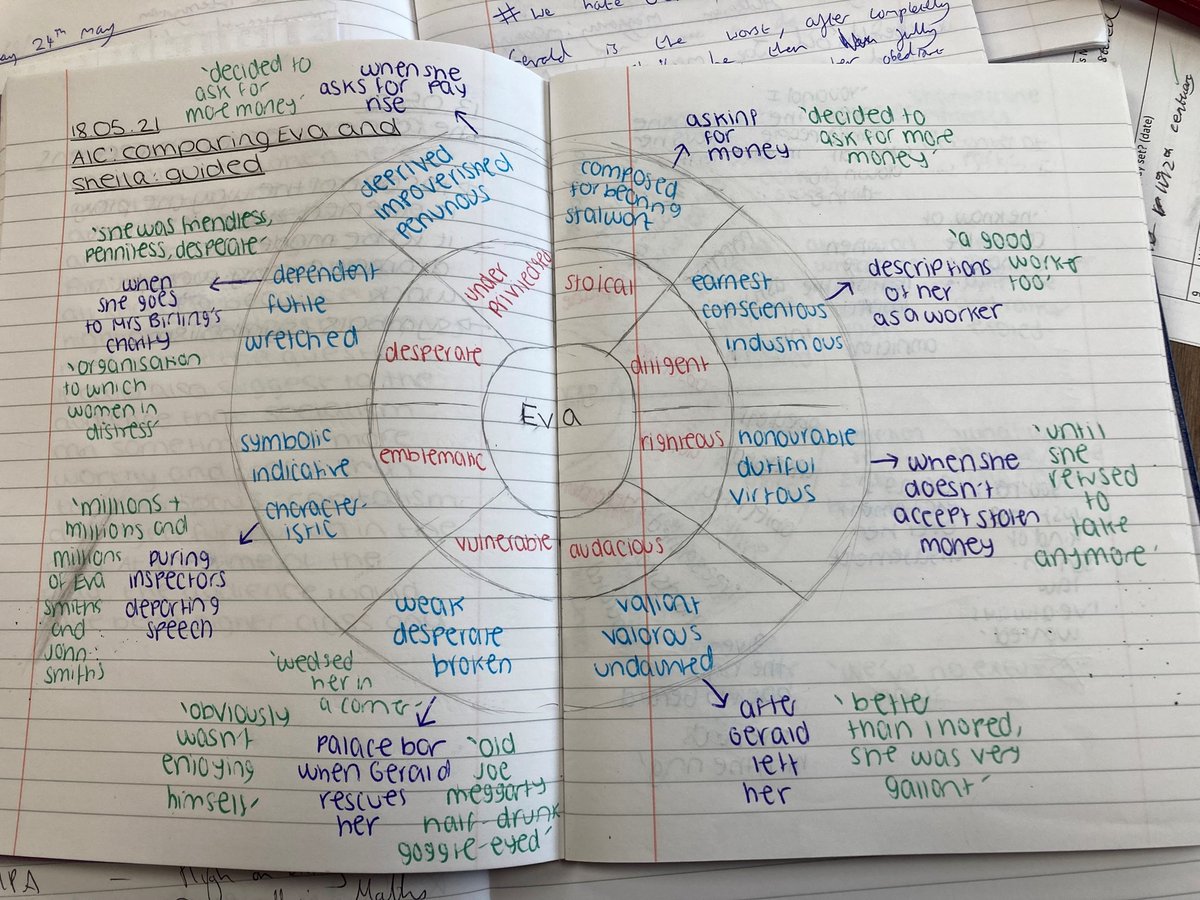 hiasenglish's tweet photo. Thank you to Court Moor's English team for sharing some recent work on vocabulary.  It was great to see the learning evident in the students' essay responses. @CourtMoorSchool https://t.co/3bbAm1f7Qv