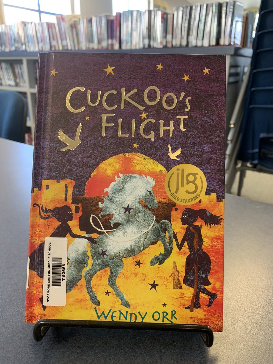 SycMSLibrary's tweet image. New Book Alert! Cuckoo’s Flight by Wendy Orr @Sycamore_Canyon