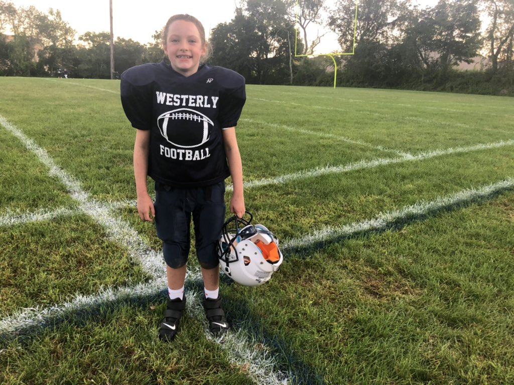 Sam Read (@nbc10_sam) on Twitter photo 10-year-old Tessa Bliven gives the saying “You play ball like a girl” a new meaning. She’s making history in Westerly as the first girl to start at quarterback for the peewee league & she’s got an amazing arm. I caught up with her at practice🏈 don’t miss her story @ 5:30 <a href="/NBC10/">NBC 10 WJAR</a> 10-year-old Tessa Bliven gives the saying “You play ball like a girl” a new meaning. She’s making history in Westerly as the first girl to start at quarterback for the peewee league & she’s got an amazing arm. I caught up with her at practice🏈 don’t miss her story @ 5:30 <a href="/NBC10/">NBC 10 WJAR</a>