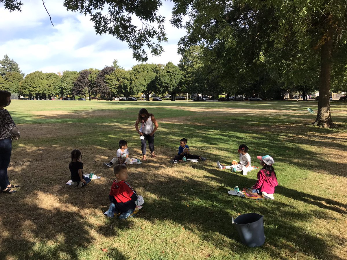 What an amazing First Day of soft start in person school for our preschoolers!! We will meet more new little ones tomorrow! Together We Are PPS Head Start. ✨♥️✨ <a href="/PPSConnect/">Portland Public Schools</a> <a href="/PPSHeadStart/">PPSHeadStart</a>  #happylittleseeds #bienvenidospreescolares