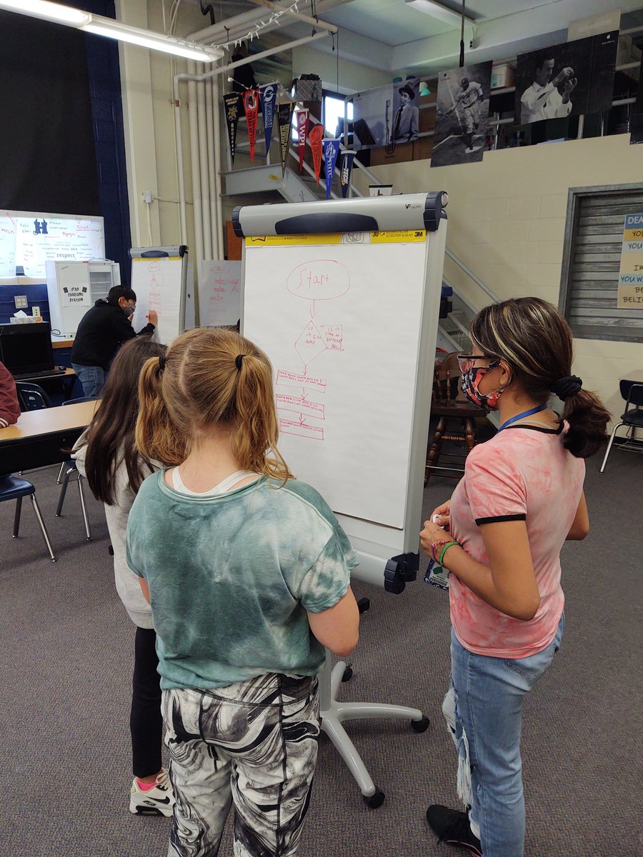 hadleypltw's tweet photo. Demonstrating an understanding of conditions  by creating a flowchart for brushing your teeth.#HadleyRocks #KSPLTW  #ignitelearning #WPSProud https://t.co/ZqQMoGexfV
