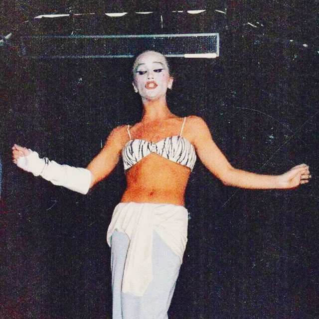 mardipantz's tweet photo. #TBT 1984 22 y/o Before #clubkids there were #itgirls
#1980s #transdrag #whiteface ( #gottmik #makeup #grandmother ) #whitepunksondope #clubkid #transgender #showgirl #1980sfashion #punkfashion #punkrock #queer #lgbt #transisbeautiful #girlslikeus #justanothergirl #beyondtrans https://t.co/j0p107hD3O