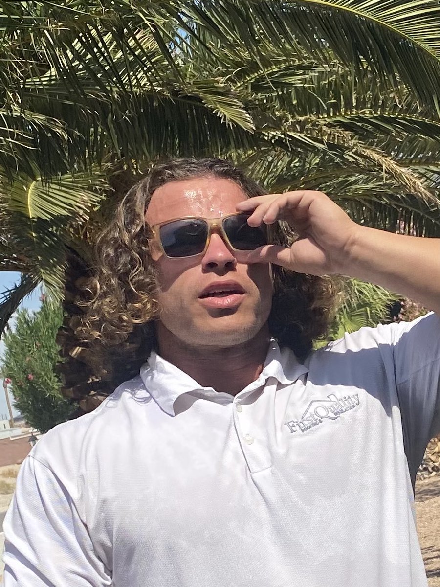 Buddy Revell from "Three O'Clock High" came out to inspect my roof today. I always wondered what became of him. You'll be pleased to know he turned his life around and is gainfully employed.