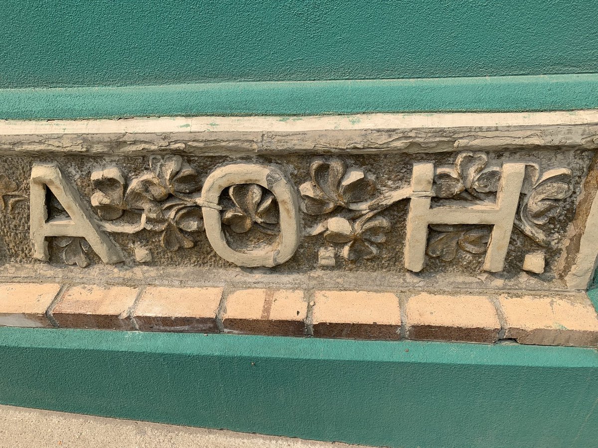 DanMulhall's tweet photo. What a pleasure it was for me to visit the impressive AOH Hall in #Anaconda, #Montana, a town founded by #Cavan native, Marcus Daly (1841-1900) who became a Montana mining mogul. Enjoyed meeting local members of #AOH &amp; #LAOH. https://t.co/HvcIMEYnvB