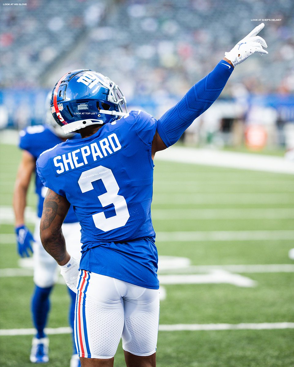 Giants's tweet photo. Look where Shep is pointing 👀 https://t.co/p4M0k0fRgU