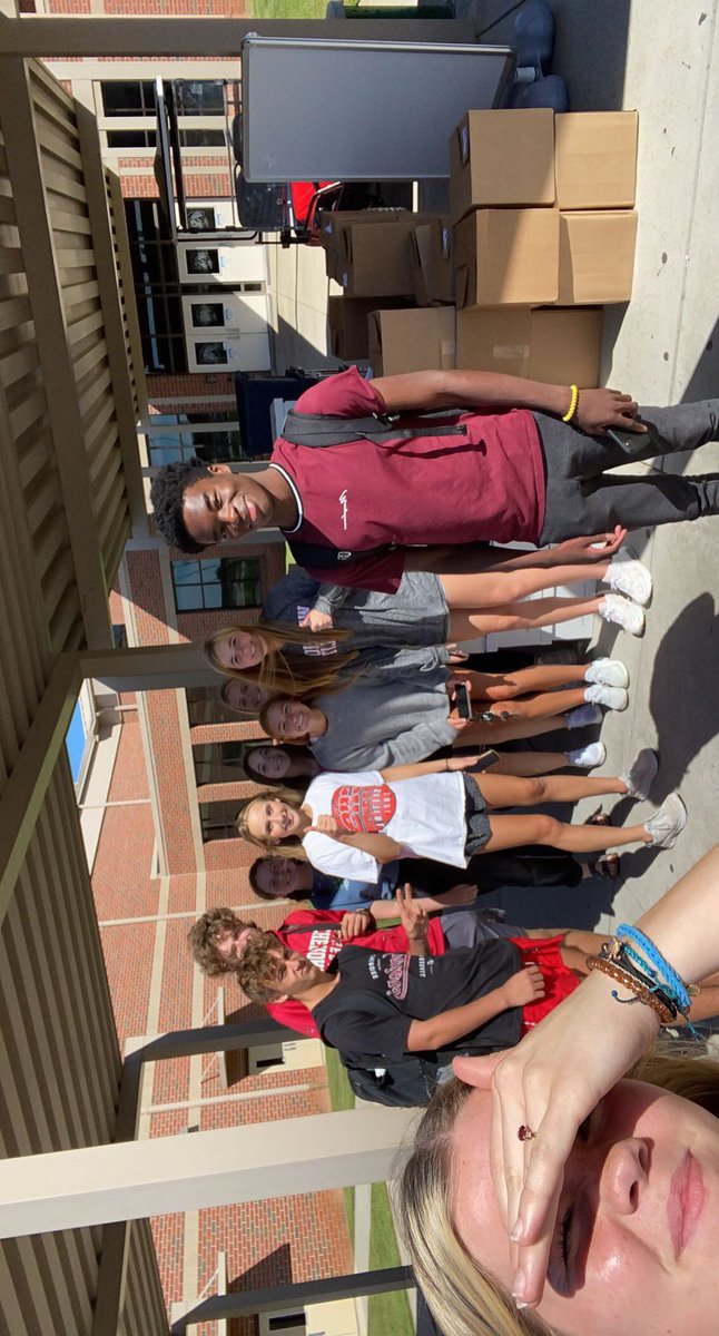 So proud of these kids. We added a service day to prepare for food give away and our SALT kids showed out! <a href="/CHS_Warriors/">Cherokee HS Warriors</a>