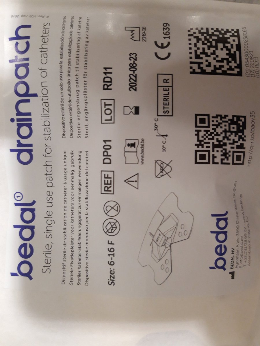 Vincent De Coninck (@vdconinck) on Twitter photo Today we placed 8 nephrostomy tubes: 1 PCNL and 7 emergencies. Our nurses and anesthetists were grateful that we all placed them in supine position. Thank you <a href="/GuidoGiusti/">Guido Giusti</a> for teaching this technique in 2018. I recommend Drainpatch by Bedal to prevent accidental tube dislodgement Today we placed 8 nephrostomy tubes: 1 PCNL and 7 emergencies. Our nurses and anesthetists were grateful that we all placed them in supine position. Thank you <a href="/GuidoGiusti/">Guido Giusti</a> for teaching this technique in 2018. I recommend Drainpatch by Bedal to prevent accidental tube dislodgement