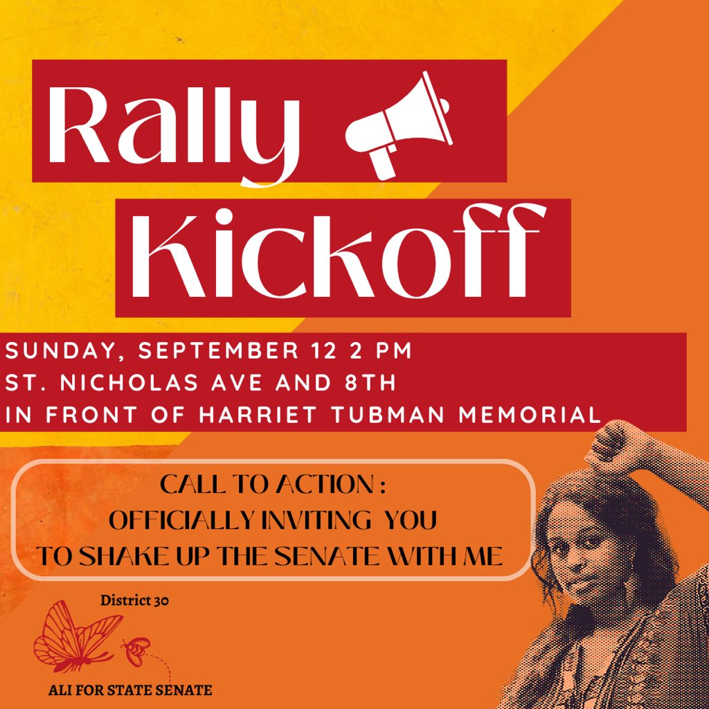 Join me this Sunday!!! Let’s shake up the senate!!