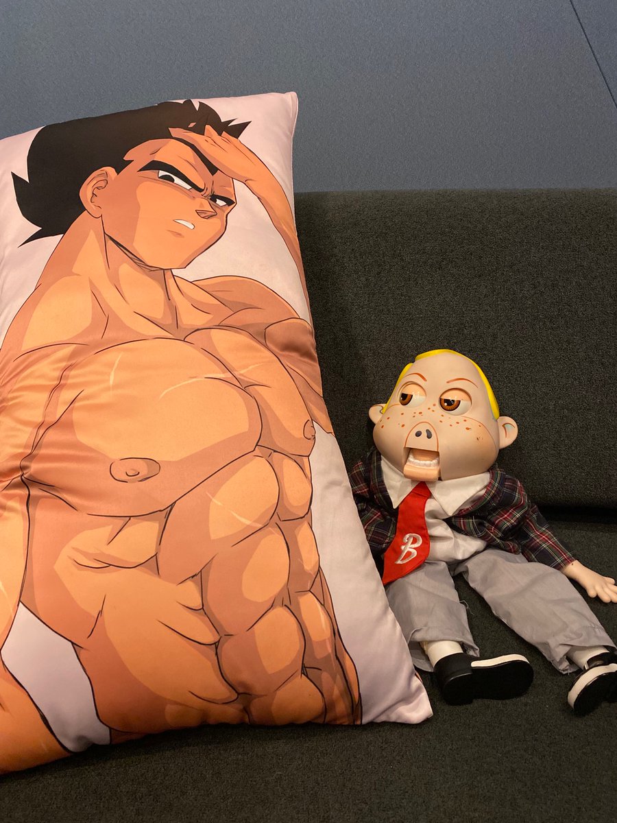 Oh hey, it’s a picture of <a href="/JustChrisSabat/">Christopher Sabat</a> and me.