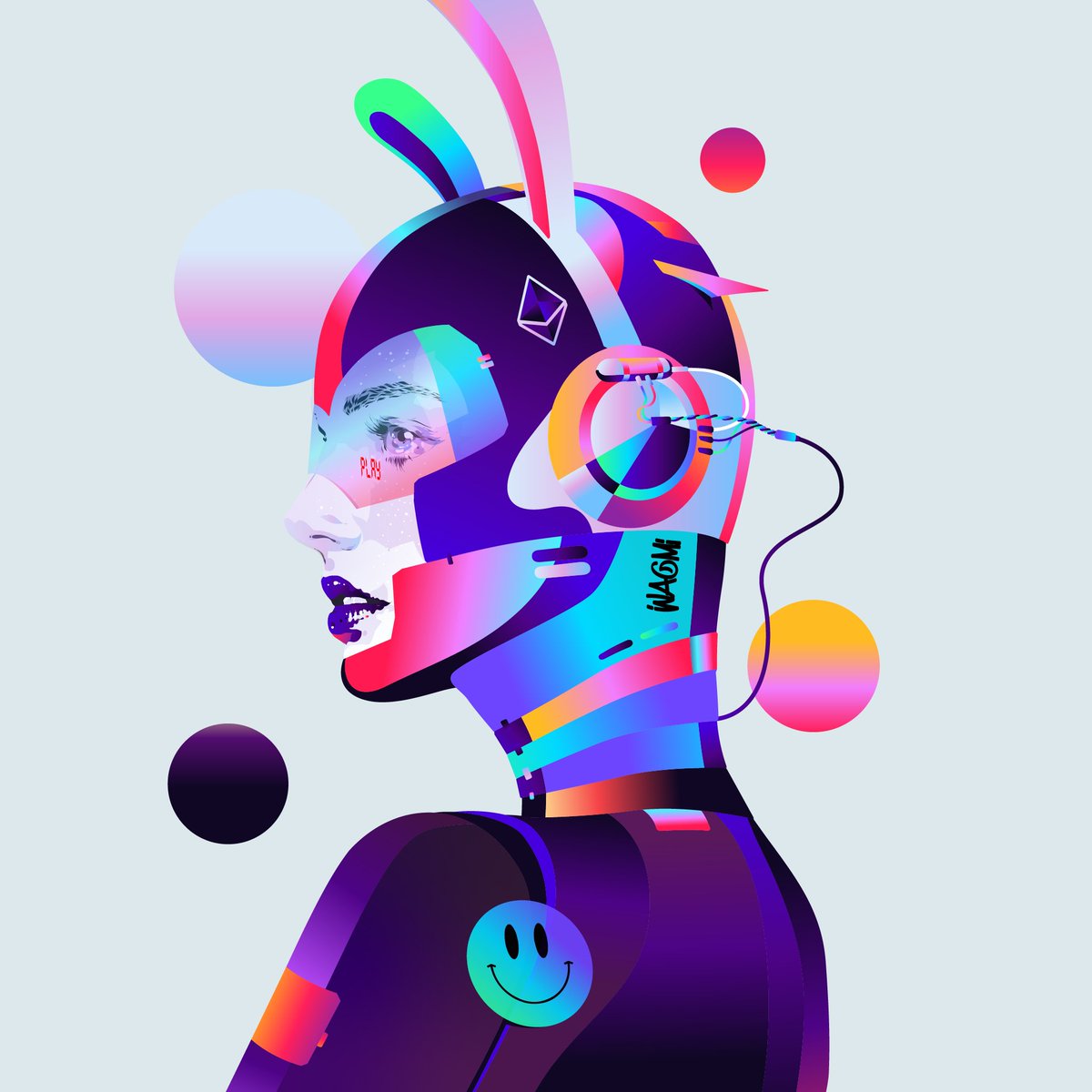 BramVanhaeren's tweet image. Long day! Super satisfied drawing &amp;amp; colouring again ⚡️How should I name her? Cel?