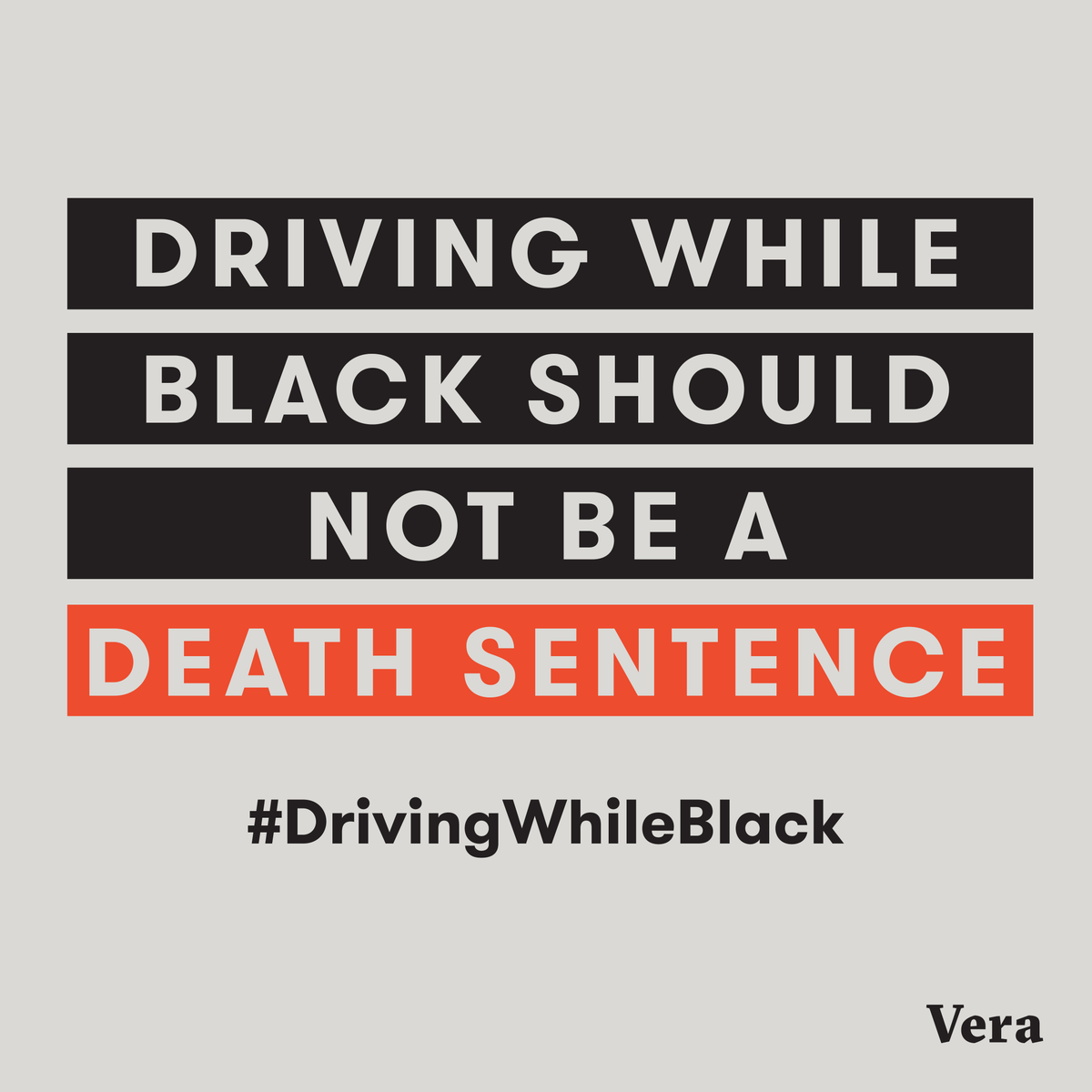 Driving while Black should not be a death sentence. End non-public safety stops. #DrivingWhileBlack