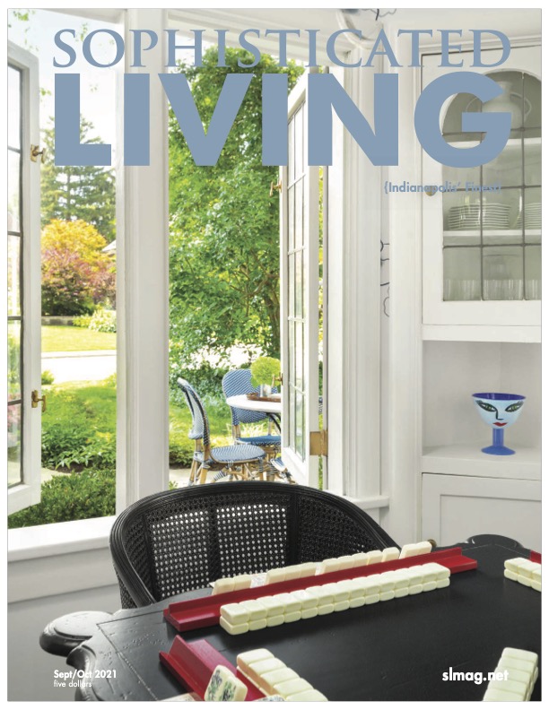 Start the day looking onto a patio reminiscent of Paris is exactly what the homeowners had in mind for this breakfast nook when they embarked on a remodel of their 1920s home. See this gorgeous home before its debut on October’s Meridian-Kessler Home Tour. bit.ly/38DI7AQ