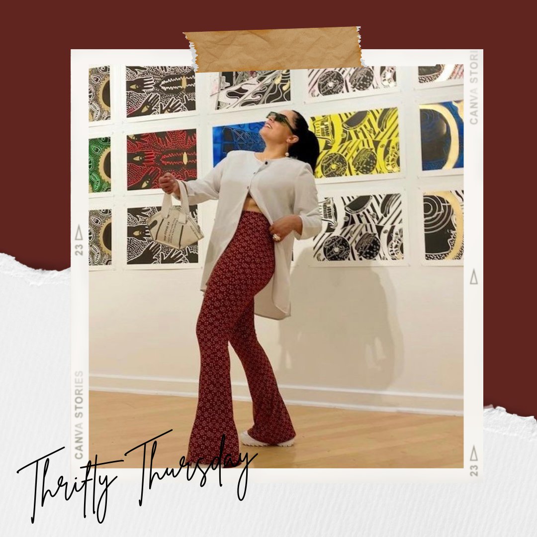 ShopThriftCity's tweet photo. Walking into the weekend like . . . πΈ: @marilyn16b
.
.
.
.
.
#ThriftyThursday #WeekendVibes #ThriftyStyle #Art #AbstractArt #LetsGoThrifting #TimetoThrift #ThriftedFashion https://t.co/TUKdGaEO2N