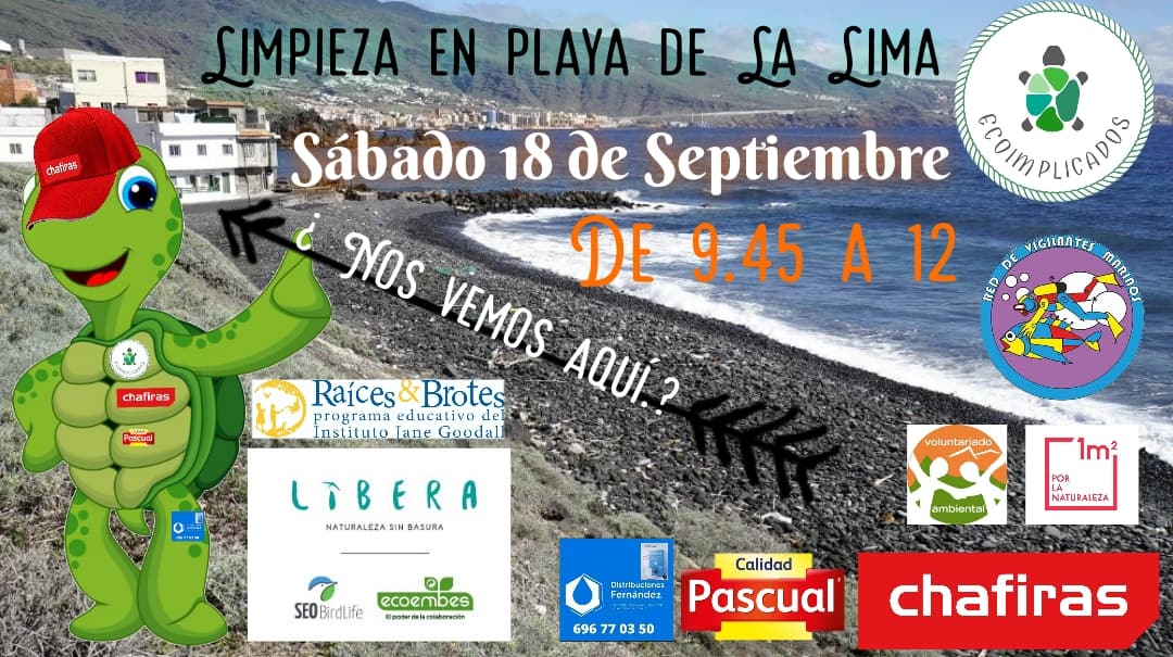 El dia mundial de la limpieza estaremos en Arafo.